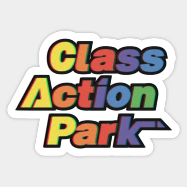 Class Action Park Old School Logo Sticker by classactionpark